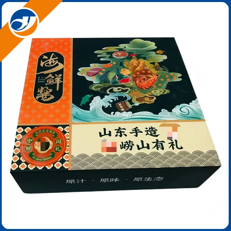 Сгъваема магнитна кутия за опаковане на сос