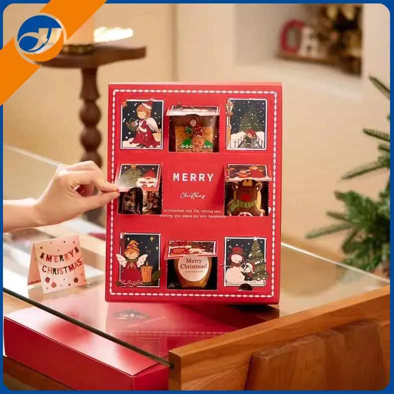 Хартиена кутия за коледни подаръци